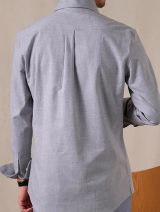 Chemise italienne en mélange de coton
