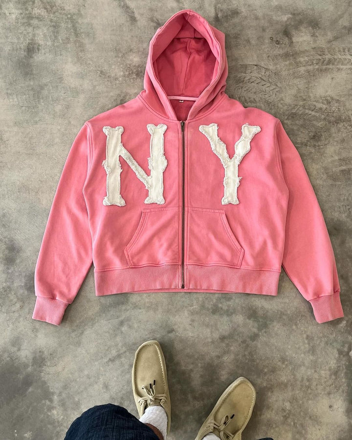 Sweat à capuche unisexe New York | Look casual pour tous les jours | Design confortable et tendance