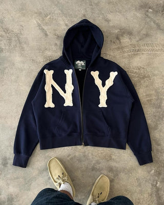 Sweat à capuche unisexe New York | Look casual pour tous les jours | Design confortable et tendance