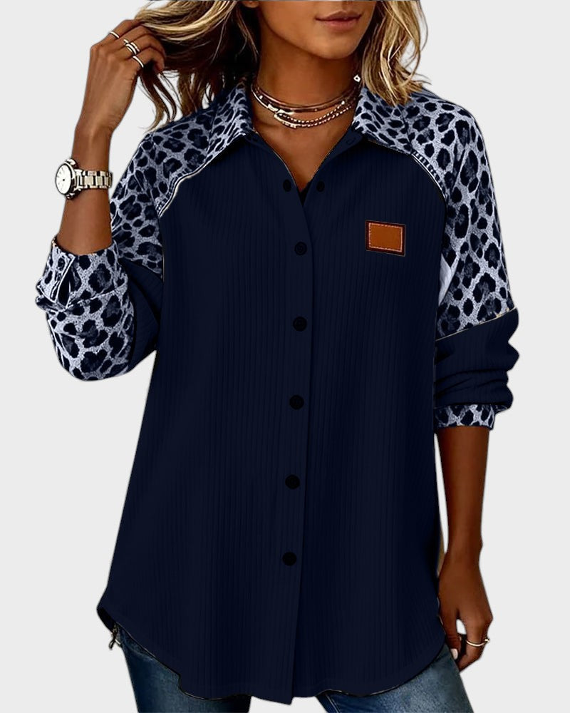 Chemise femme imprimé léopard | Décontractée & chic
