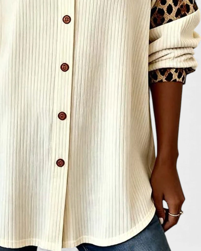 Chemise femme imprimé léopard | Décontractée & chic