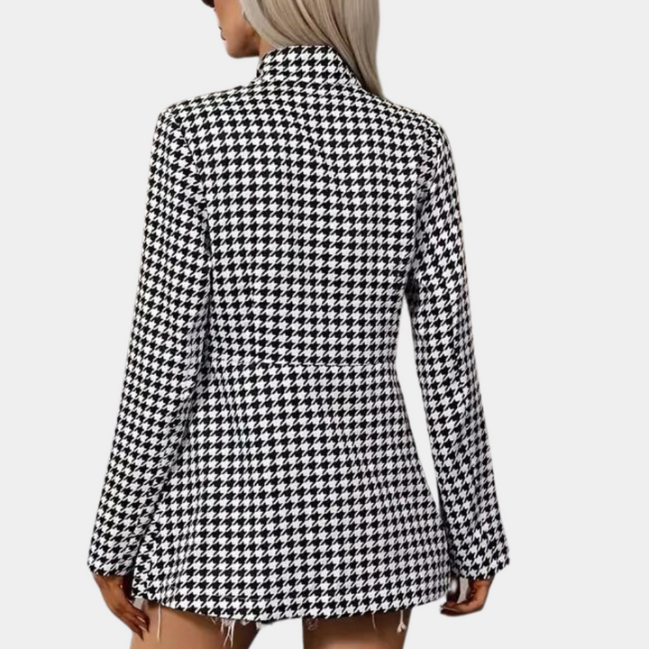 Blazer Élégant Femme  Coupe Structurée & Charme Intemporel