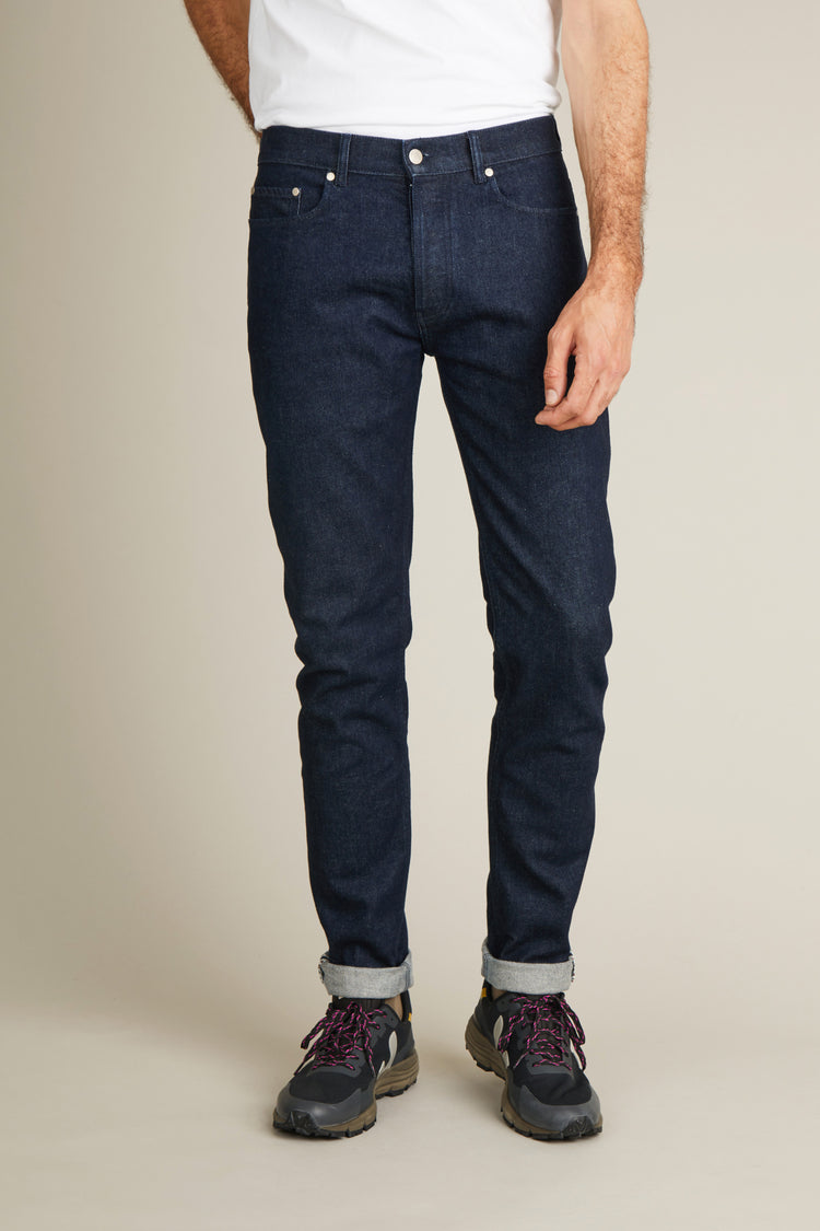 Jean selvedge bleu