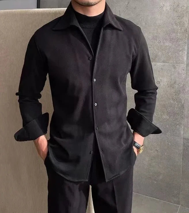 Chemise premium en laine