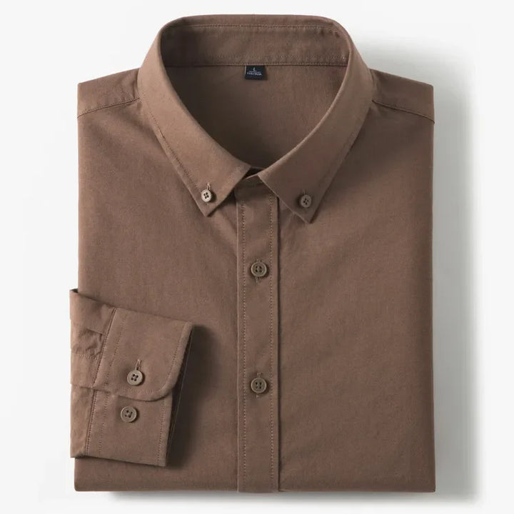 Chemise Oxford en coton respirante slim fit