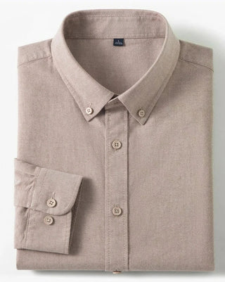 Chemise Oxford en coton respirante slim fit