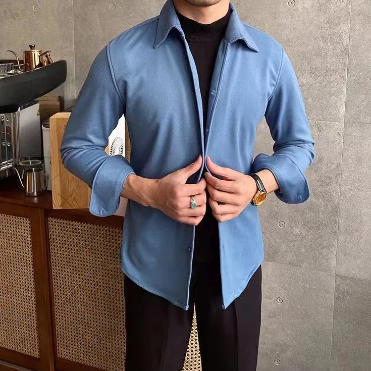 Chemise premium en laine