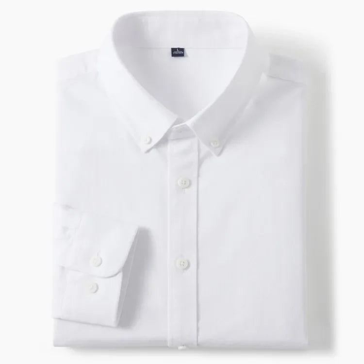 Chemise Oxford en coton respirante slim fit