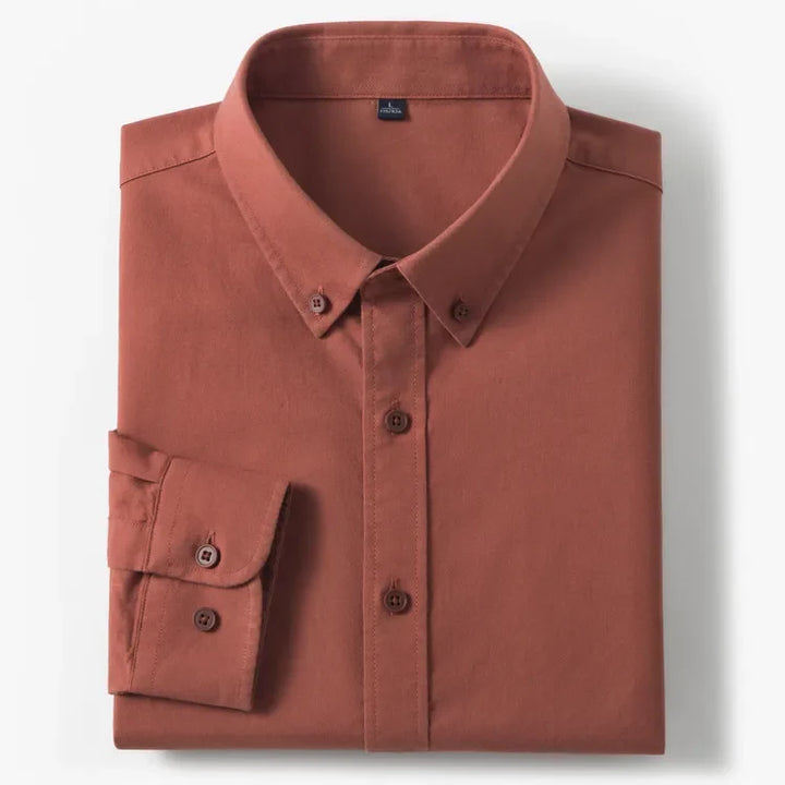 Chemise Oxford en coton respirante slim fit