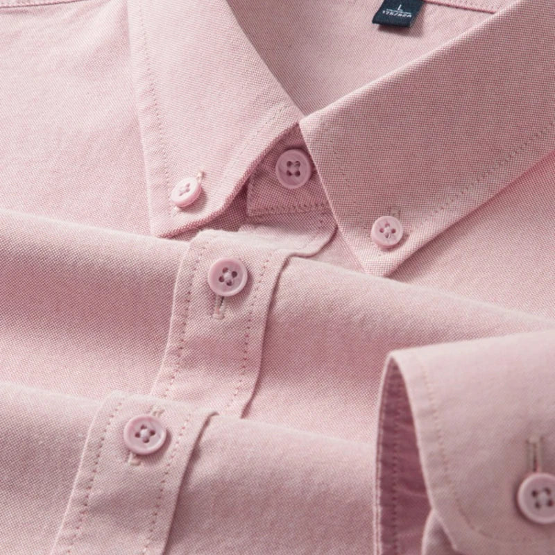 Chemise Oxford en coton respirante slim fit