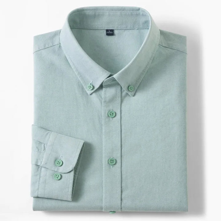 Chemise Oxford en coton respirante slim fit
