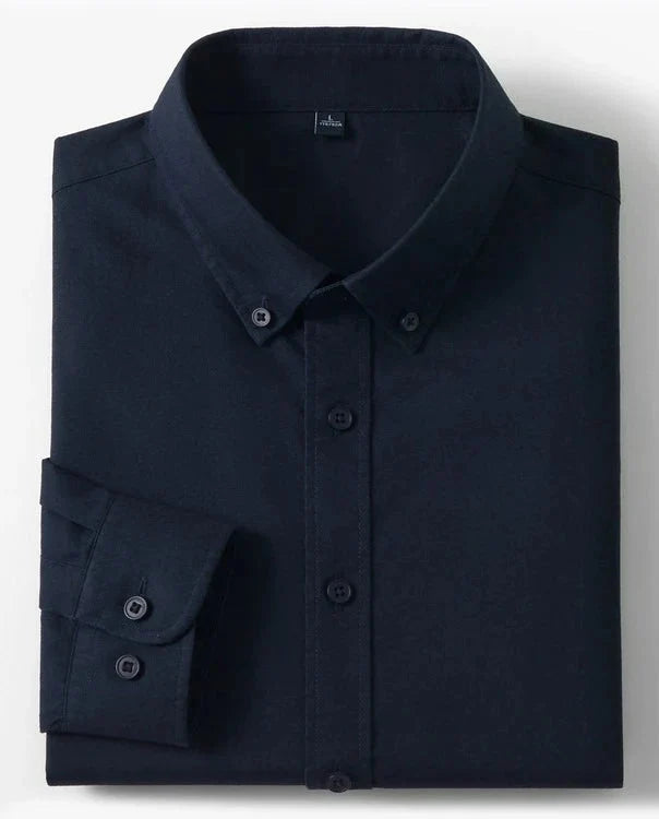 Chemise Oxford en coton respirante slim fit
