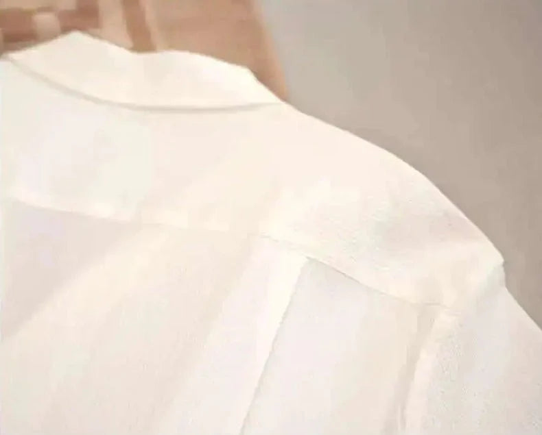 Chemise de plage légère à col cubain