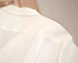 Chemise de plage légère à col cubain