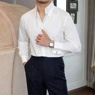 Chemise slim fit infroissable