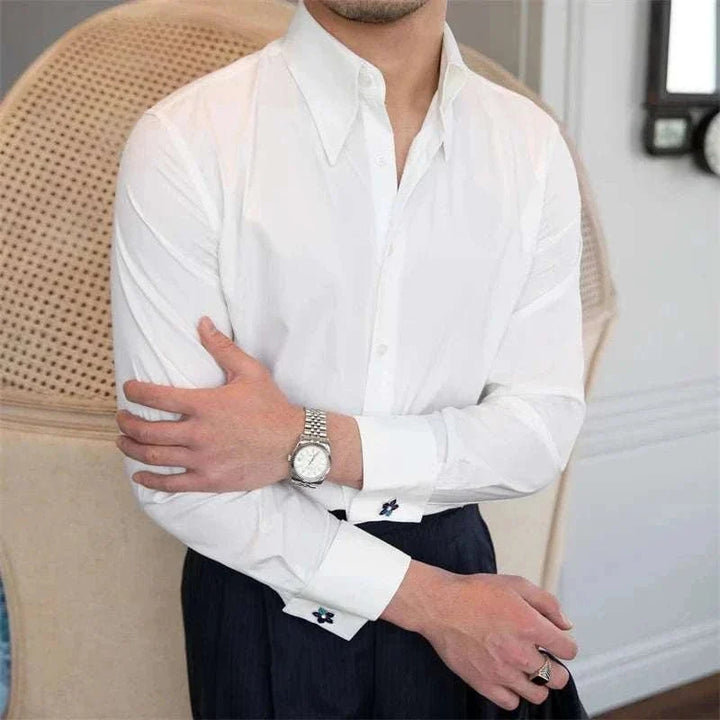 Chemise slim fit infroissable