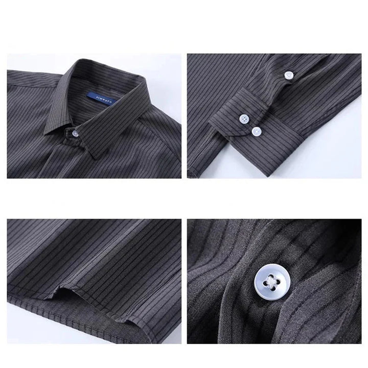 Chemise de smoking britannique rayée