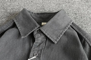 Surchemise décontractée en denim pour l’automne