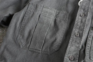 Surchemise décontractée en denim pour l’automne