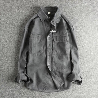 Surchemise décontractée en denim pour l’automne