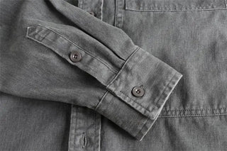 Surchemise décontractée en denim pour l’automne