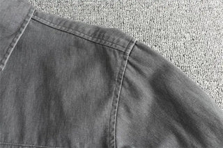 Surchemise décontractée en denim pour l’automne