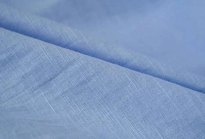 Chemise en coton et lin à manches longues