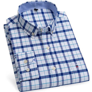 Chemise Oxford en coton, style chic décontracté