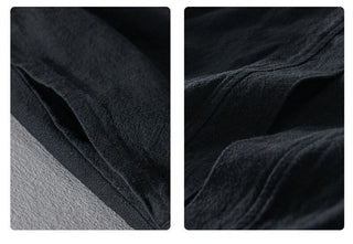 Chemise en lin à manches longues