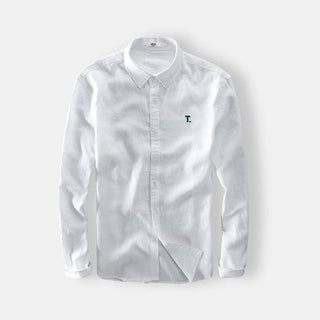Chemise en coton à manches longues