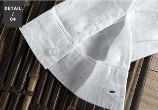 Chemise en coton à manches longues