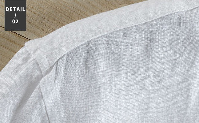 Chemise en coton à manches longues