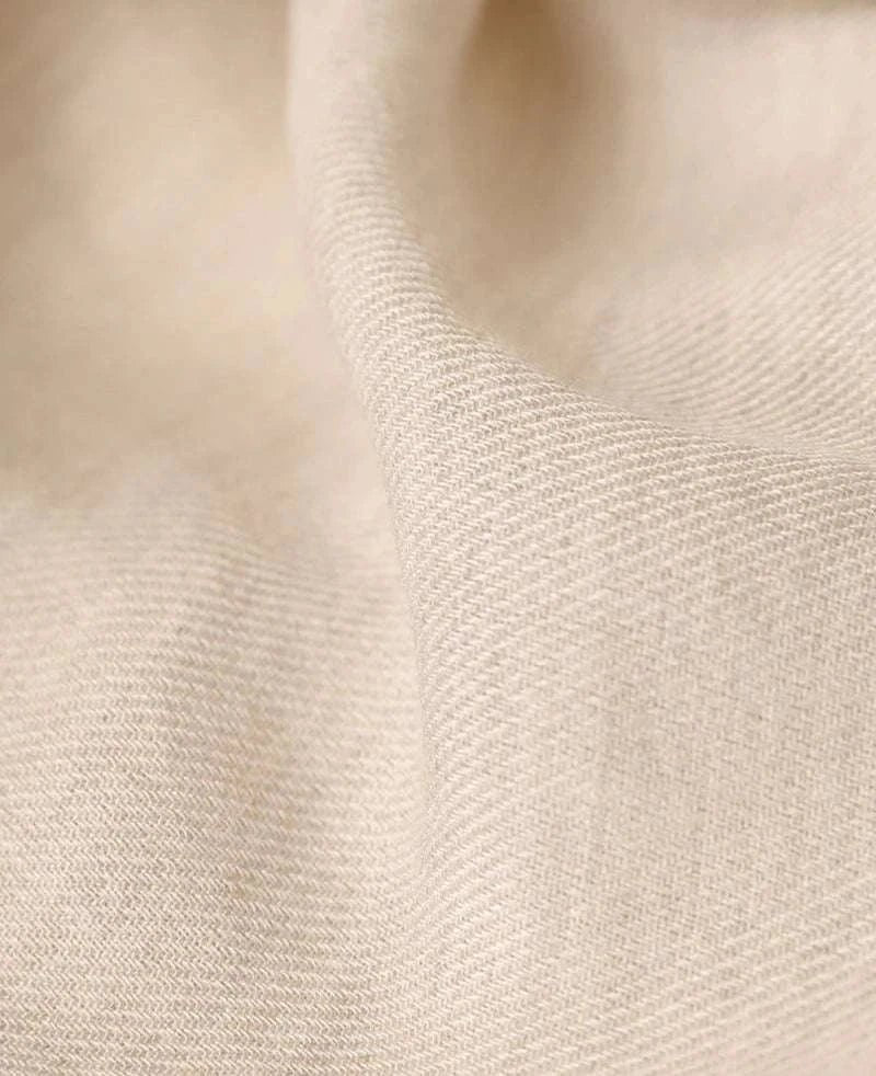 Chemise en coton à col monobloc