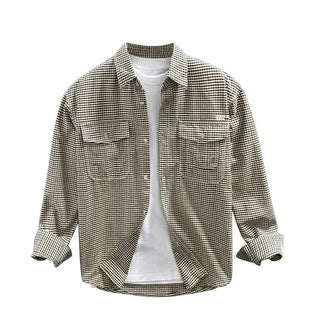 Chemise d’été à carreaux
