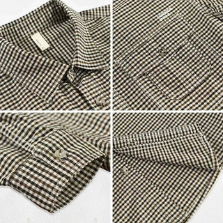 Chemise d’été à carreaux