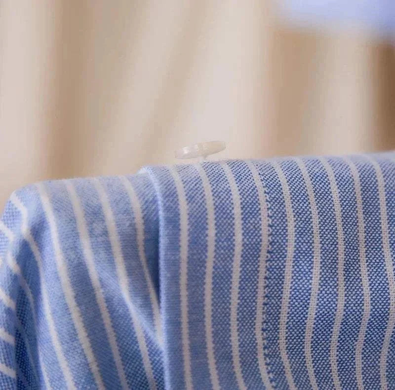 Chemise business rayée en coton