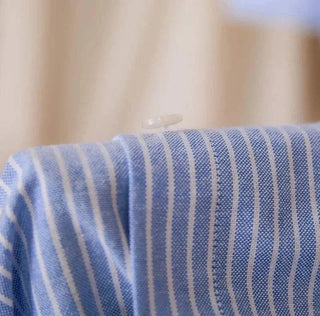 Chemise business rayée en coton