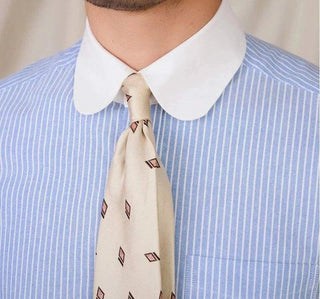 Chemise business rayée en coton