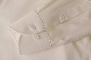 Chemise de smoking délavée pour le bureau