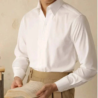 Chemise de smoking délavée pour le bureau