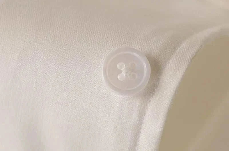 Chemise de smoking délavée pour le bureau