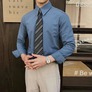 Chemise britannique formelle slim fit