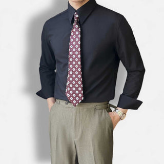 Chemise britannique formelle slim fit