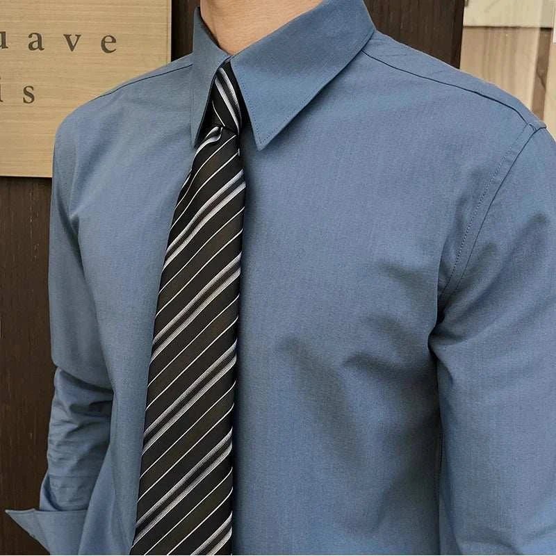 Chemise britannique formelle slim fit