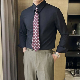 Chemise britannique formelle slim fit