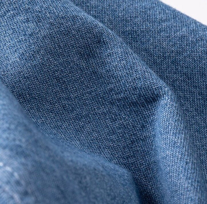 Chemise business décontractée en denim