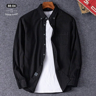 Chemise business décontractée en denim