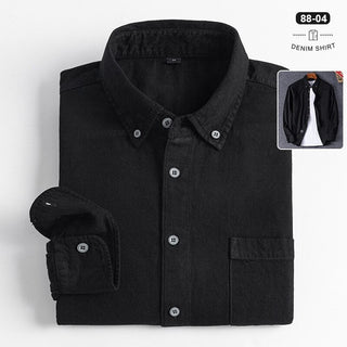 Chemise business décontractée en denim