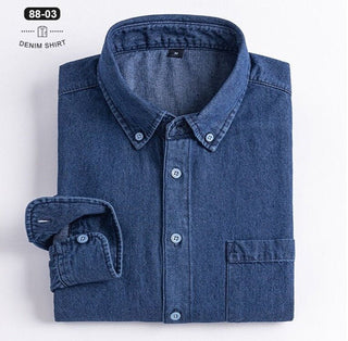 Chemise business décontractée en denim