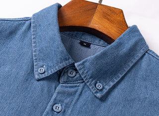 Chemise business décontractée en denim